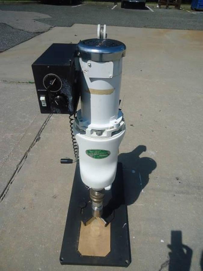 Used Swanmatic C-300 Tabletop Capper, Variable Speed–
