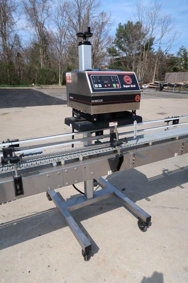 Used Enercon Superseal 75 Cap Induction Sealing Machine, Portable