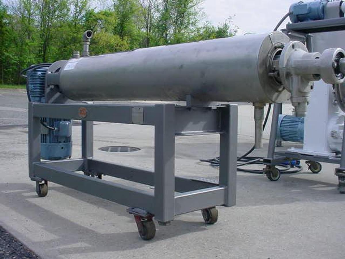 Used Votator 6 X 72 Scrape Surface Heat Exchanger, 7.5 Hp