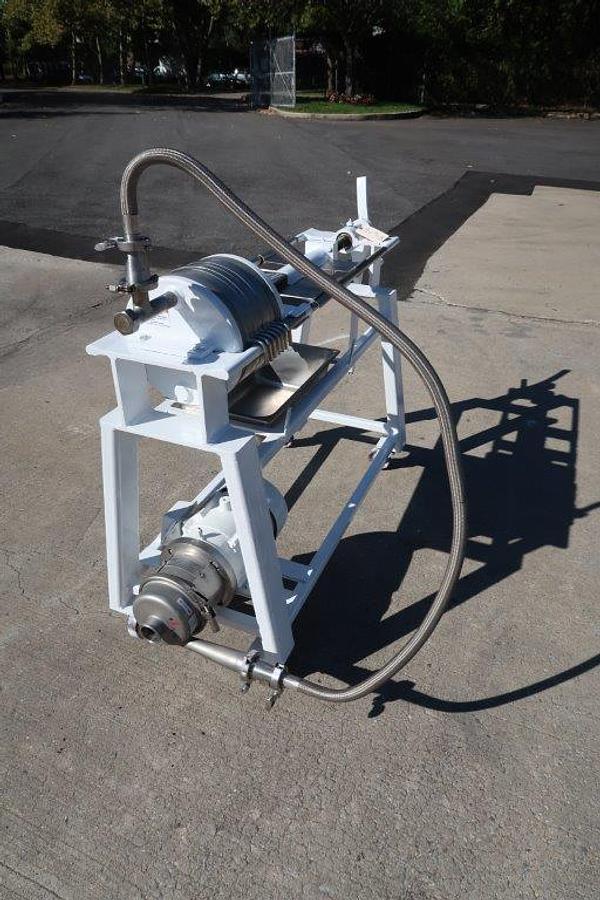 Used Star 12 In. Diameter SS Filter Press, 8 Disc