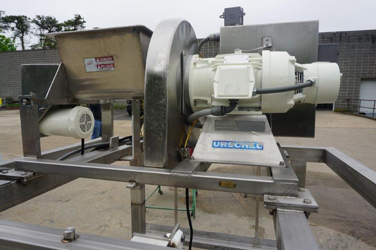 Used Urschel 3600 Comitrol, with Screw Feed 460 Volt Motor