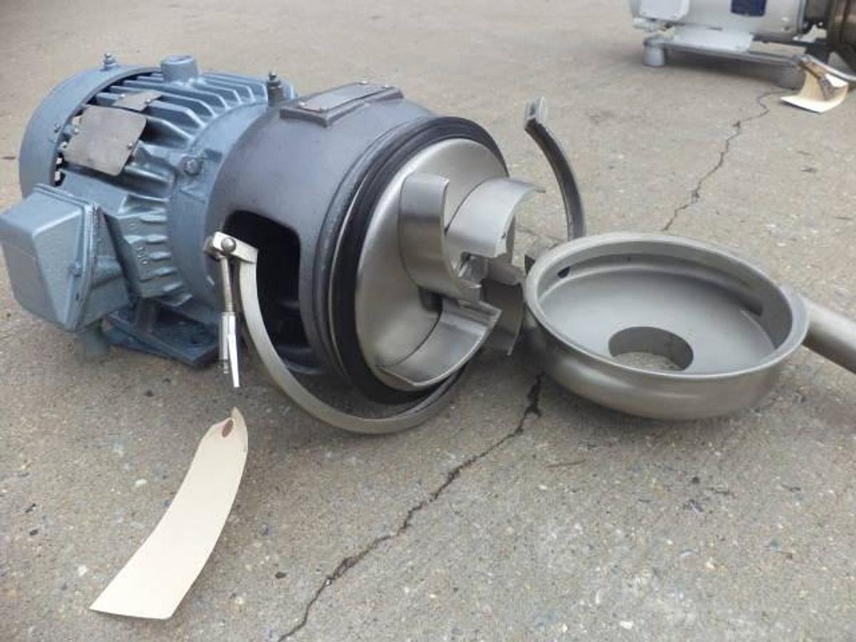 Used Crepaco 3 in. x 3 in. SS Centrifugal Pump, 5HP