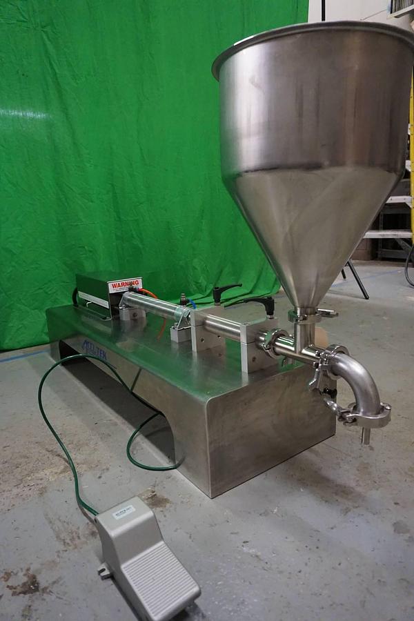 Used Accutek SVF Air Operated Single Head Piston Filler