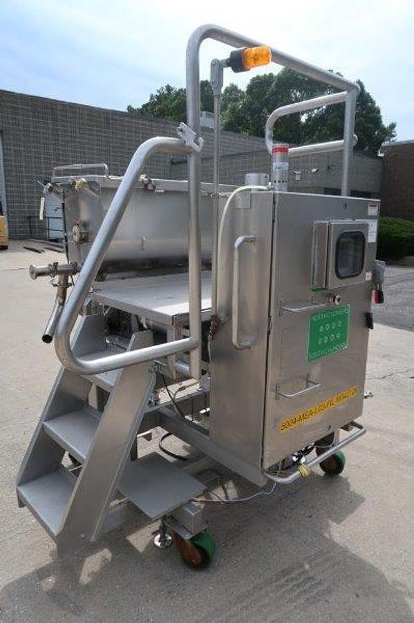 Used Hinds Bock 4-Head Servo Automatic Pump Style Filler