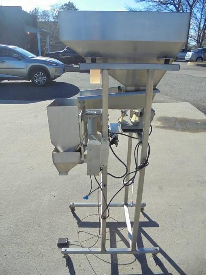 Used Single Head Weigh Scale Filler, Stainless Steel