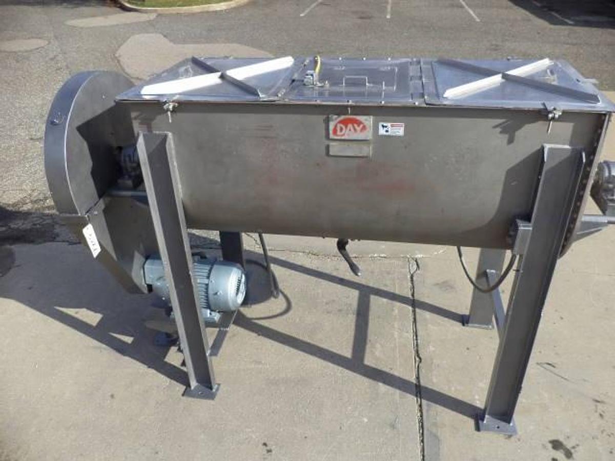 Used 36 Cu. Ft. Day Stainless Double Ribbon Blender, XP Motor
