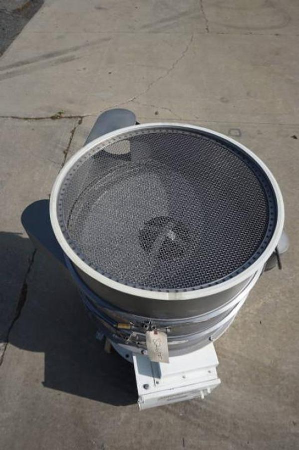 Used Midwestern Industries 36 in. Dia. Stainless Two Deck Screener/Sifter-