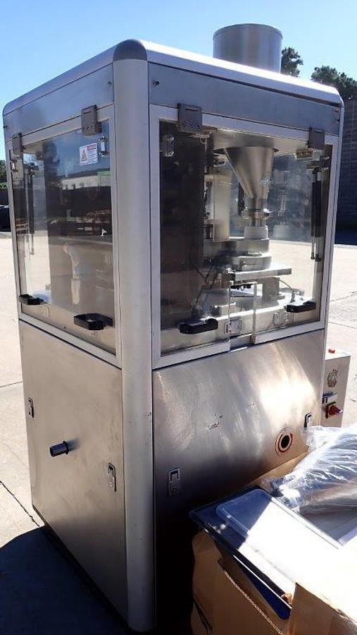 Used Sejong 30 Station Precompression Rotary Tablet Press, D Tooling