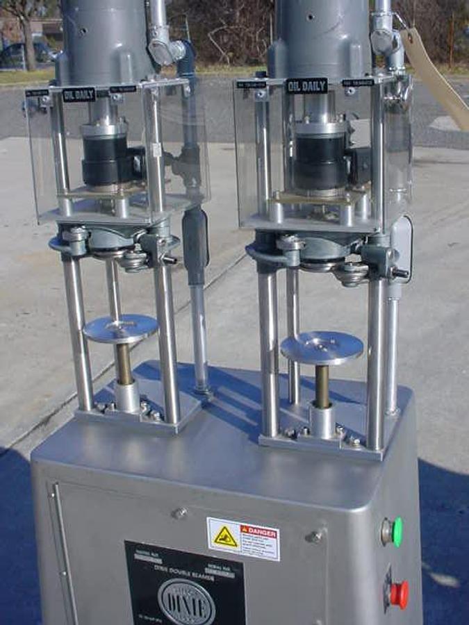 Used Dixie 25d-Twin-Al Double Can Seamer
