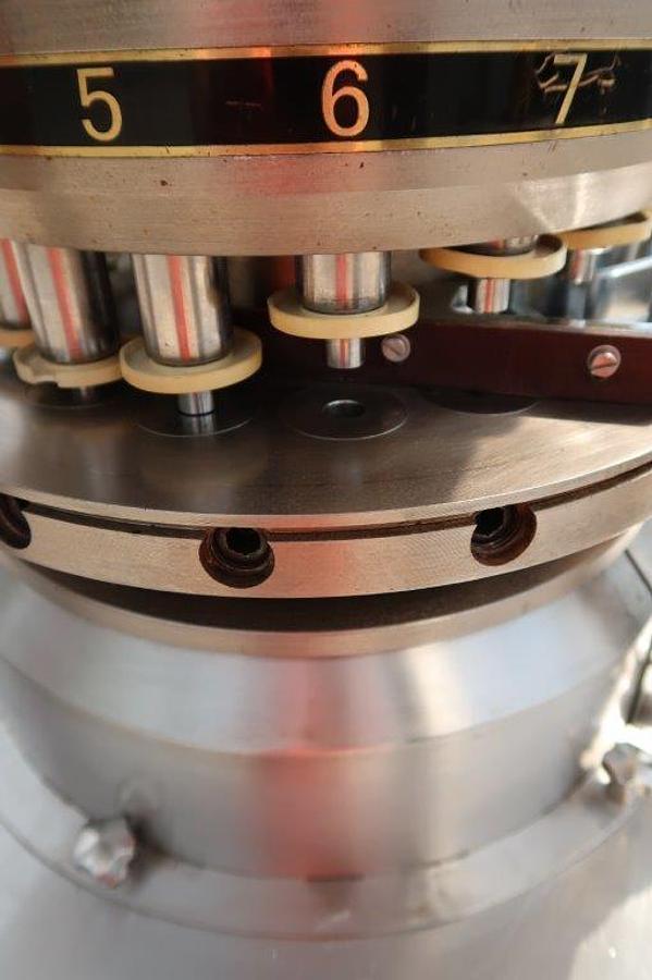 Used Vanguard 16 Station Pre-Compression  Rotary Tablet Press, GMP
