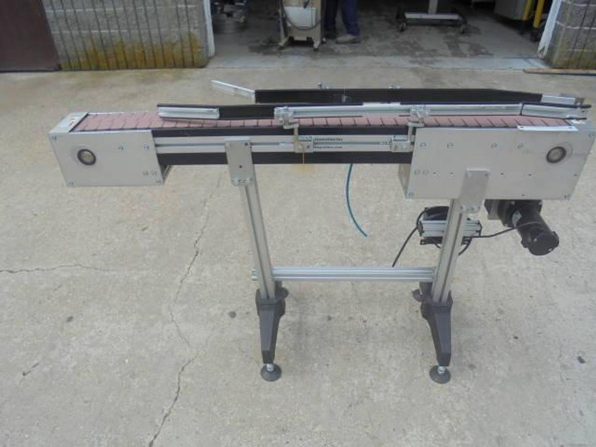 Used MK Automaton 4-1/2 In. X 60 In. Motorized Bottle Conveyor