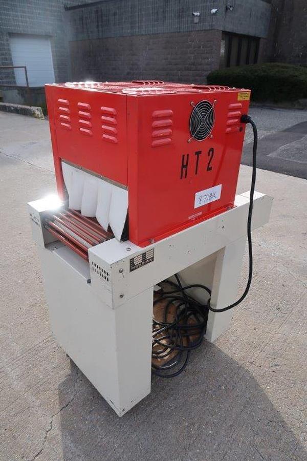Used Preferred Packaging Motorized Shrink Tunnel, 14 In. x 6.5 In. Opening, Portable