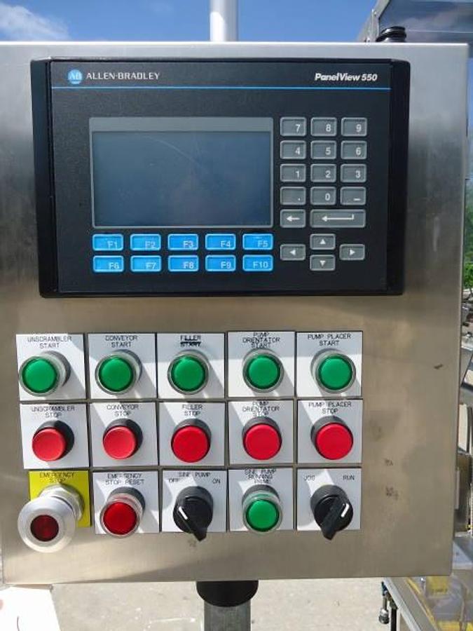 Used Anderson Pp-8006 Pump Placer With Conveyor