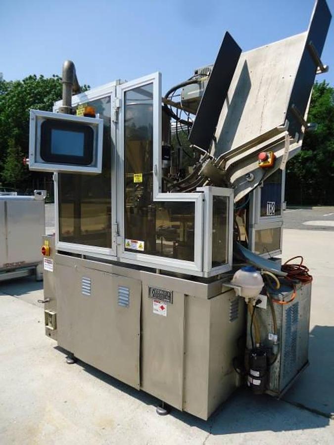 Used Comadis C100 automatic tube filler/sealer, high frequency sealing