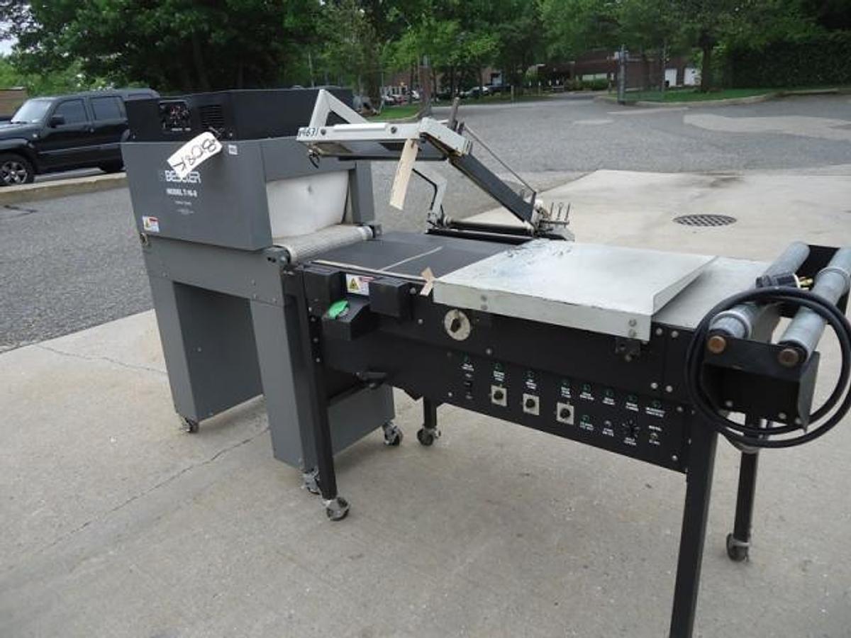 Used Beseler “L” Sealer With Shrink Tunnel, Portable