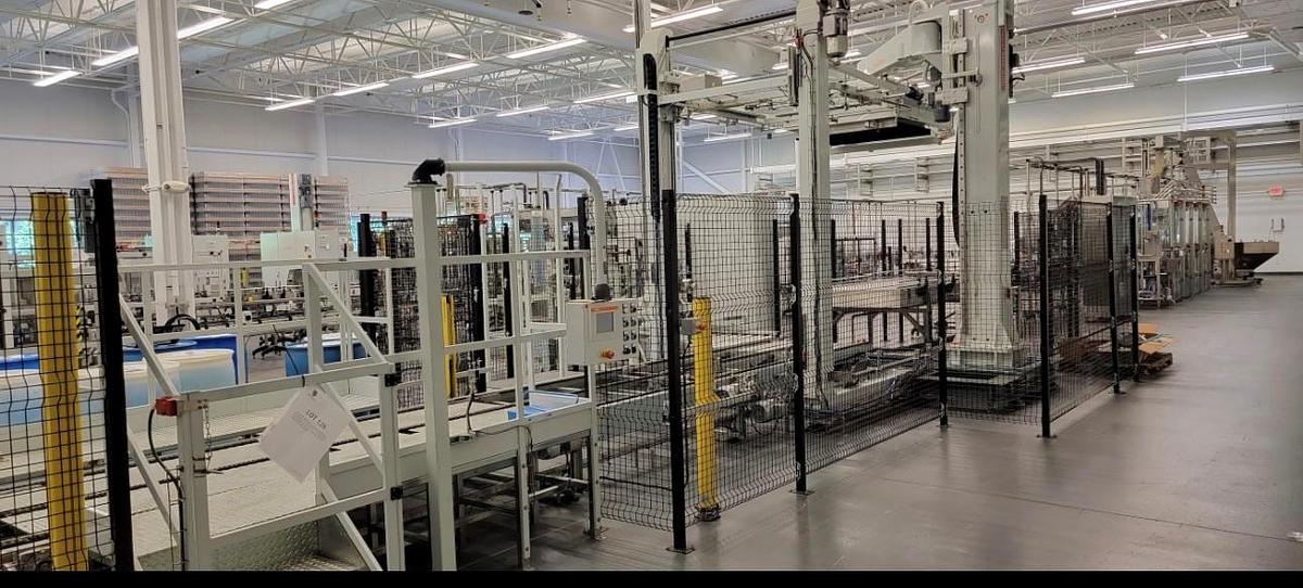 Used Kosme Mechanical Arm Depalletizer