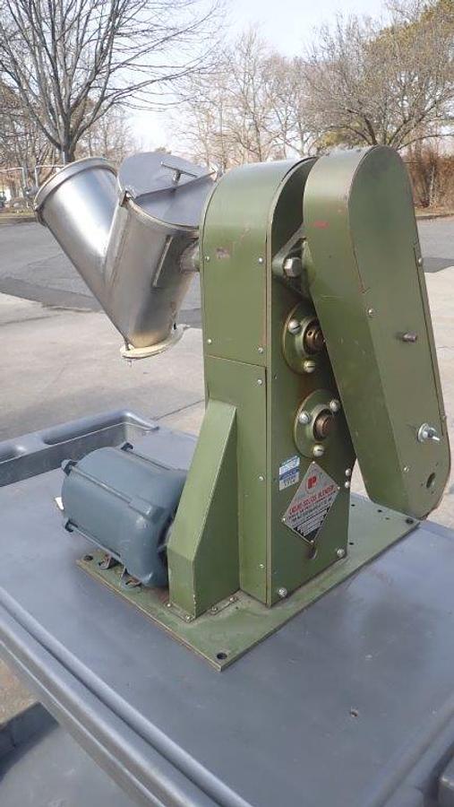 Used Patterson Kelley 8 Quart SS Twin Shell Tumbling Blender