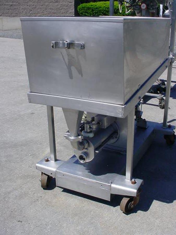 Used Colborne Single Piston Depositor/Pump Station, Air Operated