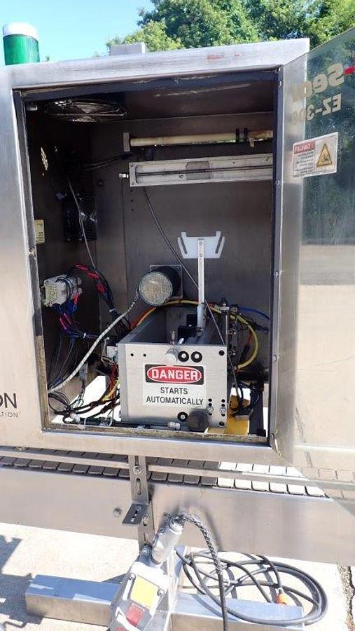 Used Axon EZ-300 Sleever/Bander, Stainless