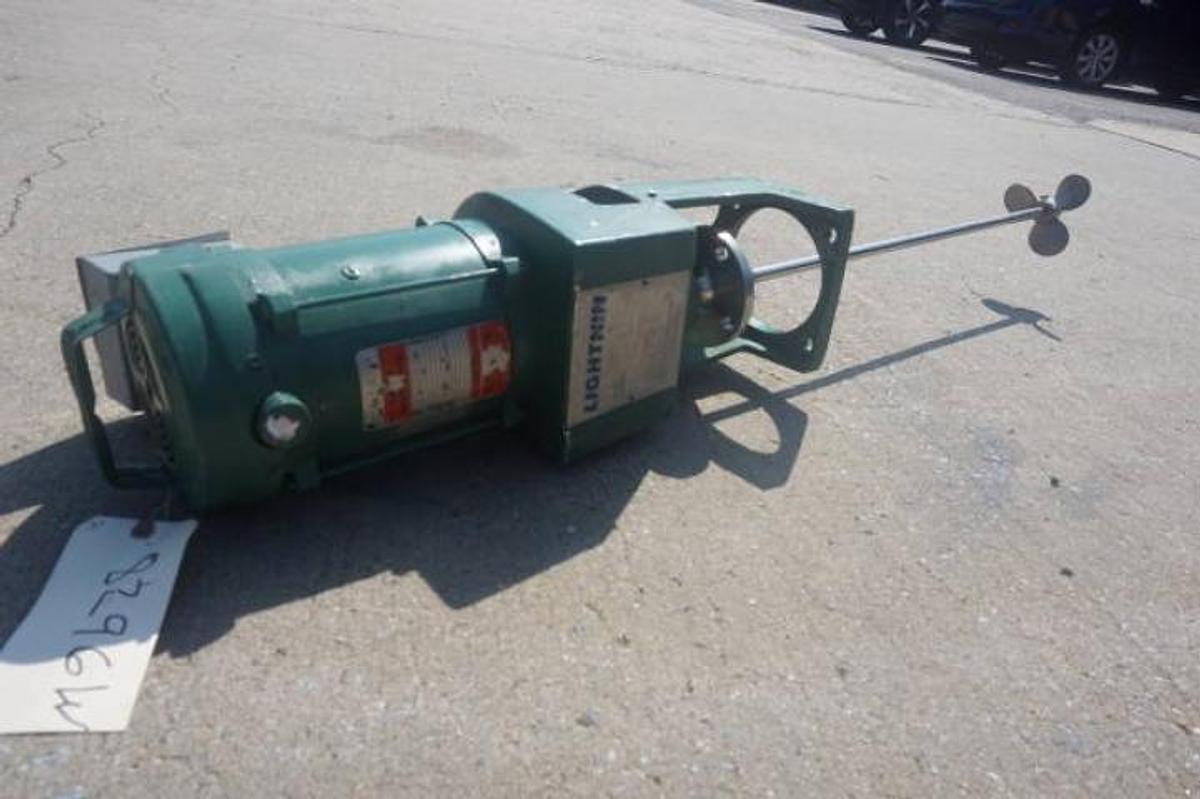 Used Lightnin 1.17 HP Fix Mount Agitator Drive