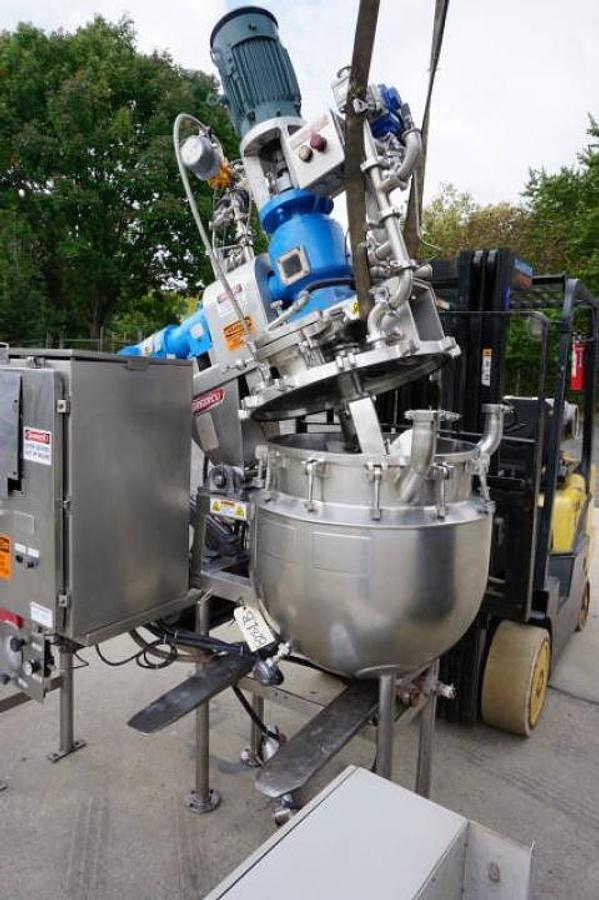 Used 33 Gallon Greerco/Gifford Wood Triple Motion Vacuum Kettle