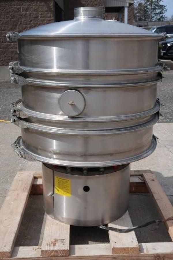 Used TEA 30 In. Diameter SS Three Separation Screener