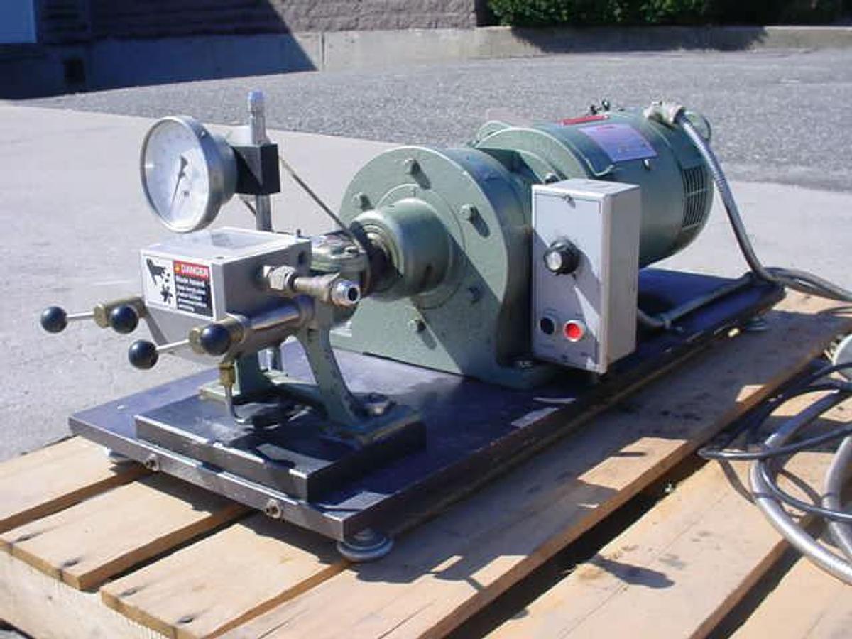 Used C.w. Brabender Lab Tabletop Double Naben Arm Mixer, Jacketed