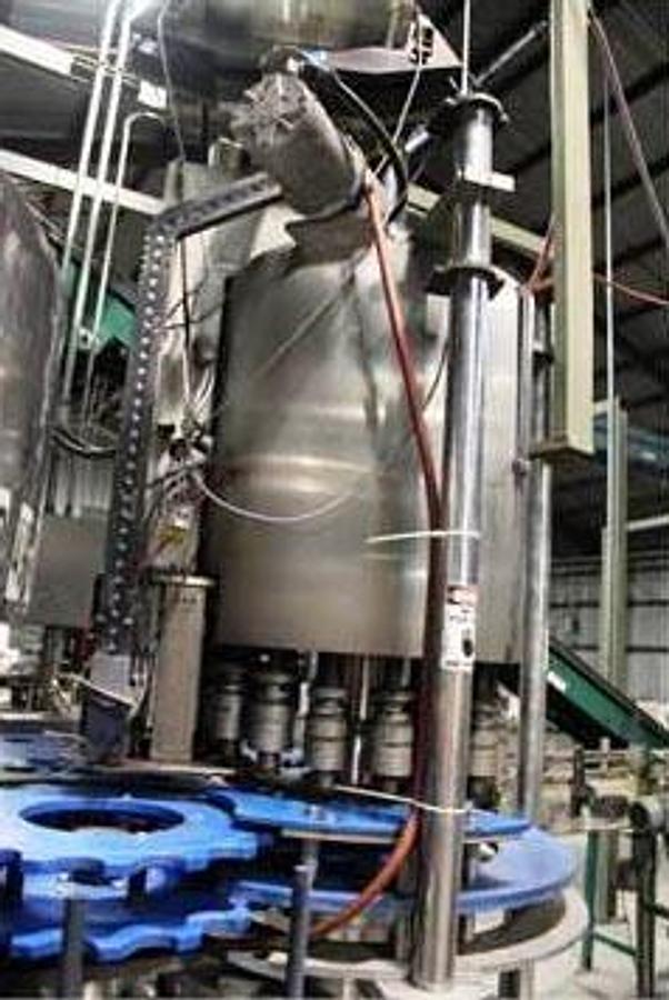 Used Fogg 56 Valve Bottle Filler with Alcoa 16 Head Screw Capper
