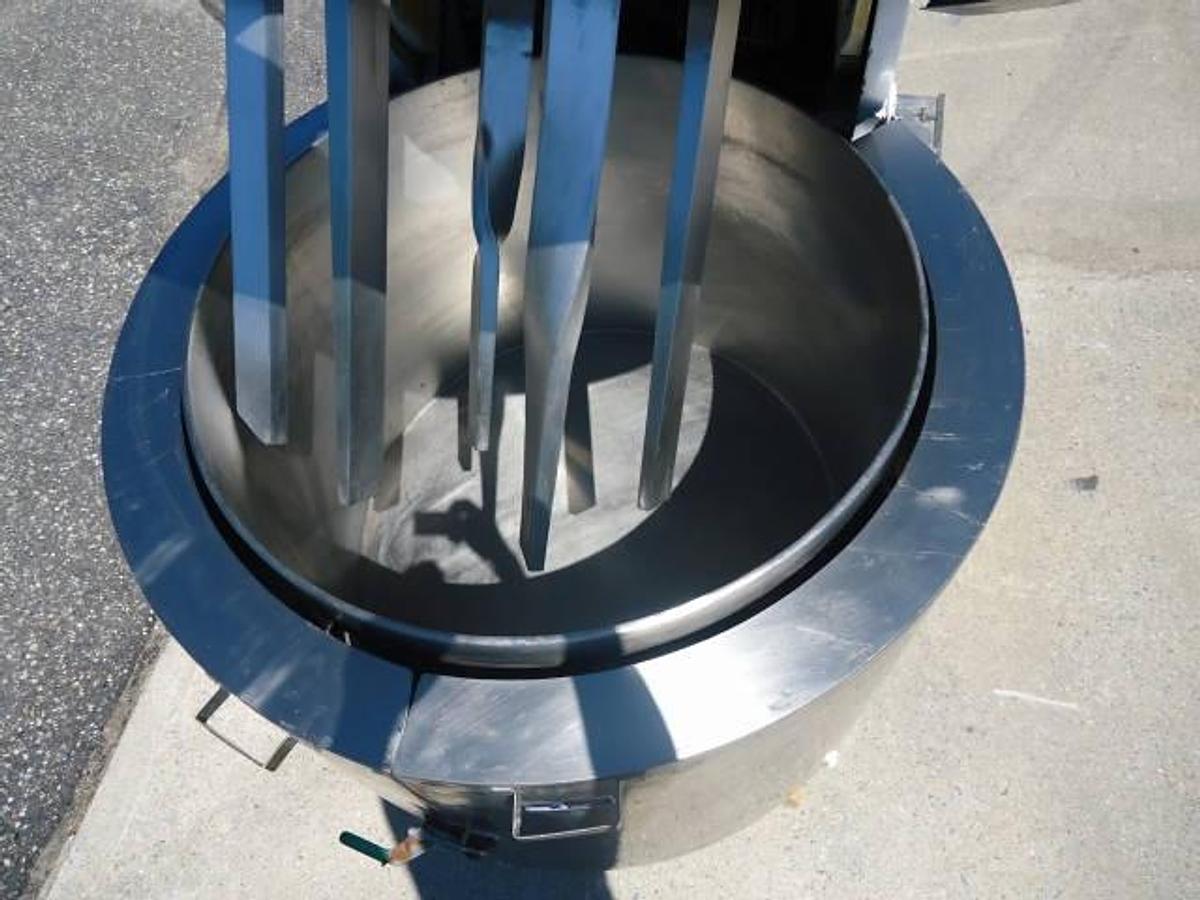 Used 125 GALLON JH DAY/LITTLEFORD STAINLESS “PONY” MIXER, Explosion Proof