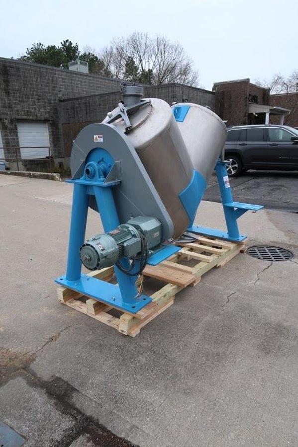 Used 20 Cu. Ft. Patterson Kelley SS Twin Shell V Blender