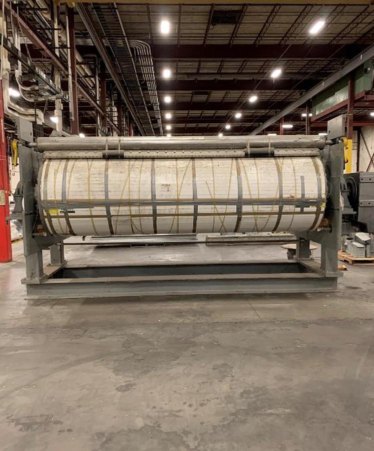 Used Buflovak 48 In. X 156 In. Stainless Double Drum Dryer, Unused