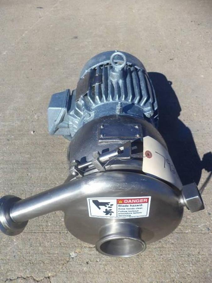 Used Crepaco 3 In. X 1-1/2 In. Stainless Steel Sanitary Cenrifugal Pump