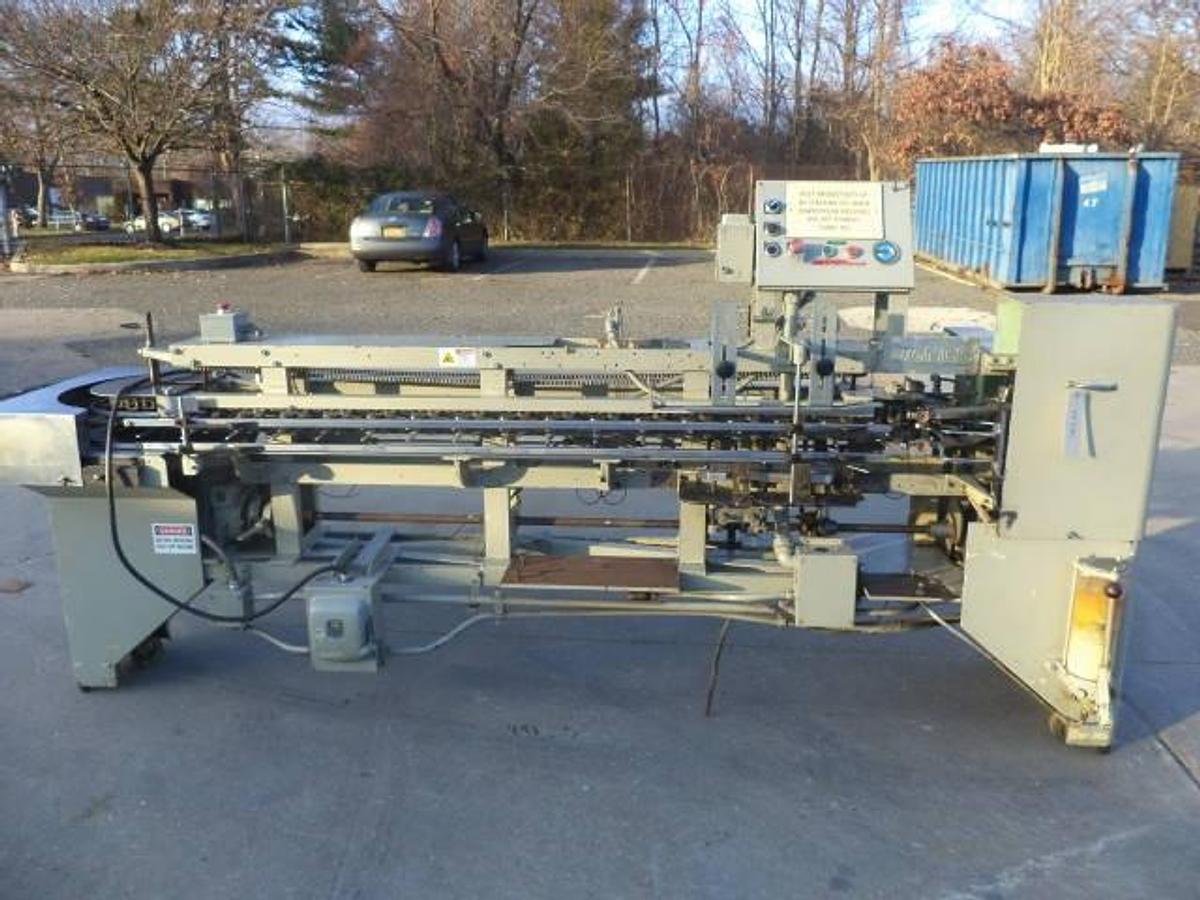 Used Jones IMV5 Intermittent Motion Cartoner, 60 Per Minute