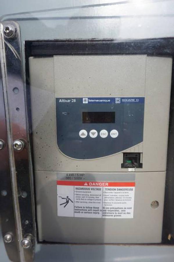 Used Waukesha 030U2 Stainless Steel Positive Displacement Pump, Variable Speed