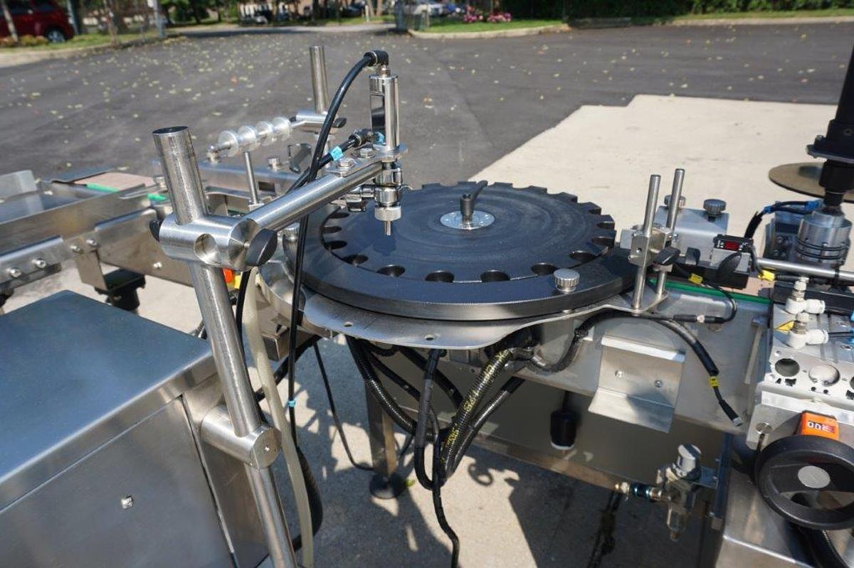 Used CDA Monoblock E-Filling , Capping and Labeling Machine, Manufactured 2017