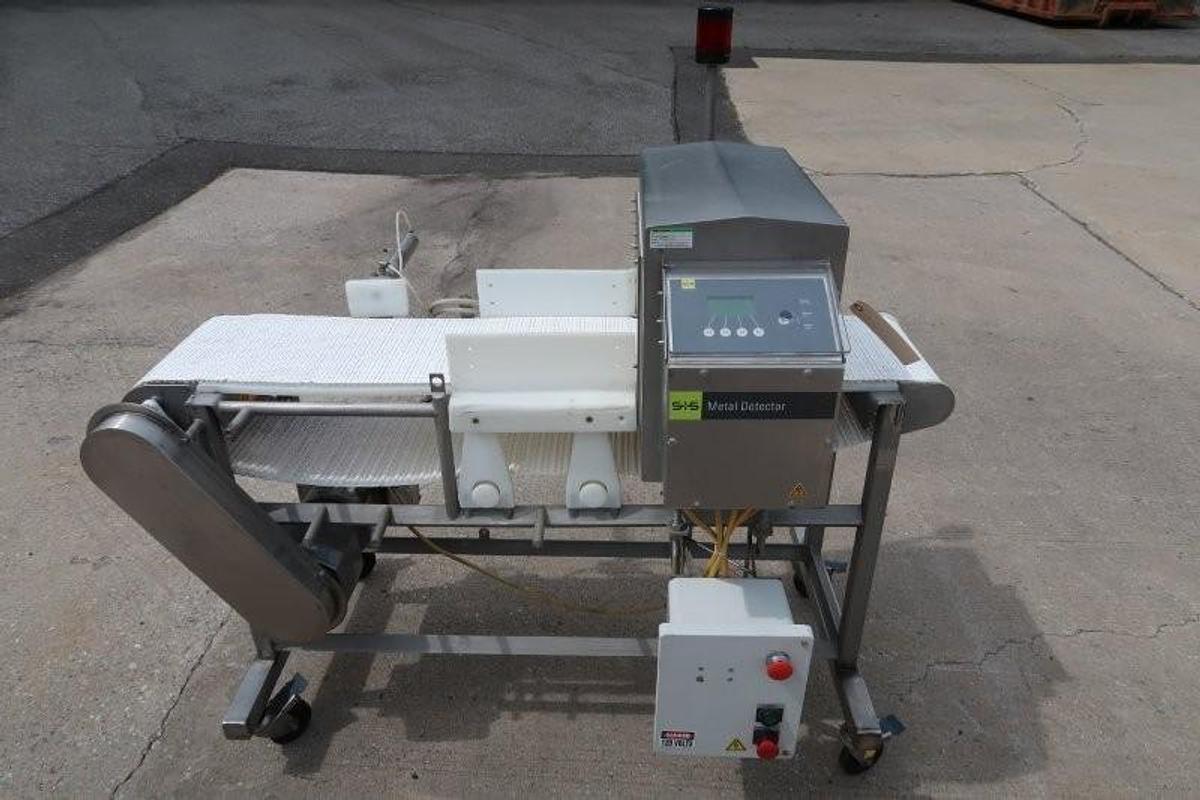 Used Sesotec Conveyorized Metal Detector