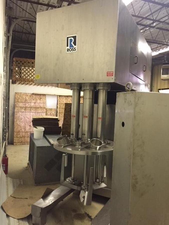 Used Ross VMC-100 “Versamix” Stainless steel, Planetary Mixer, Vacuum