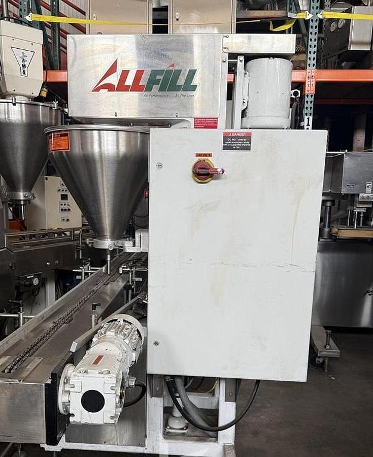 Used All-Fill SHA-600 Single Head Automatic Filling Machine
