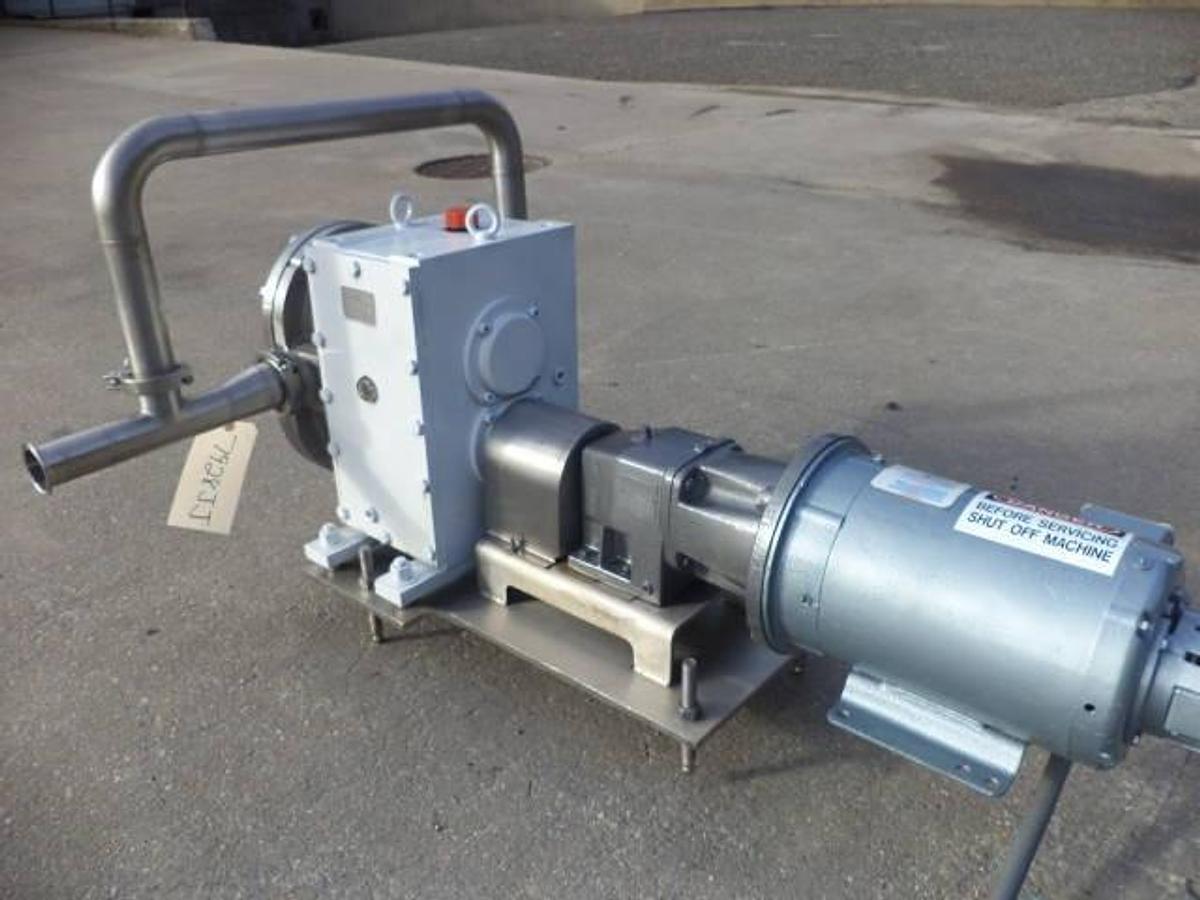 Used Fristam FKL-75 SS Positive Displacement Lobe Pump