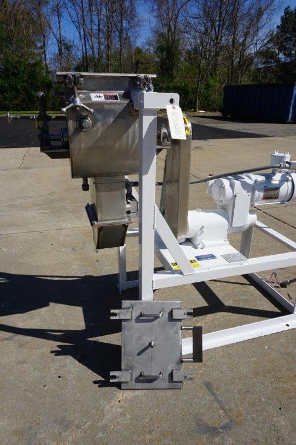 Used Paul O. Abbe Stainless Jacketed Lab Double Ribbon Mixer,  XP