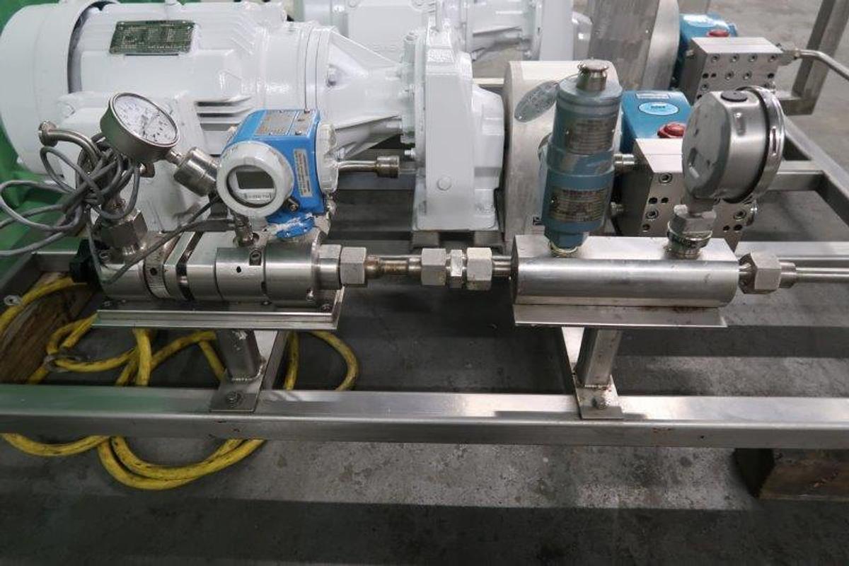 Used Sonic Sonolator High Pressure Homogenizing System