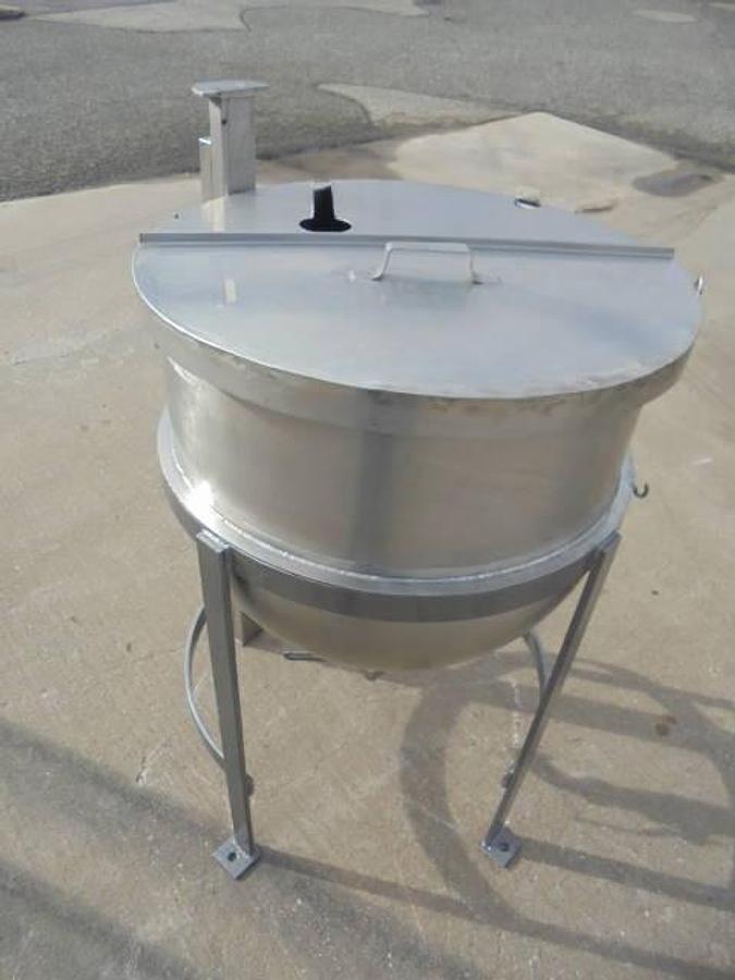 Used 60 Gallon Toronto Coppersmithing Mix Kettle, 100 PSI Jacket-