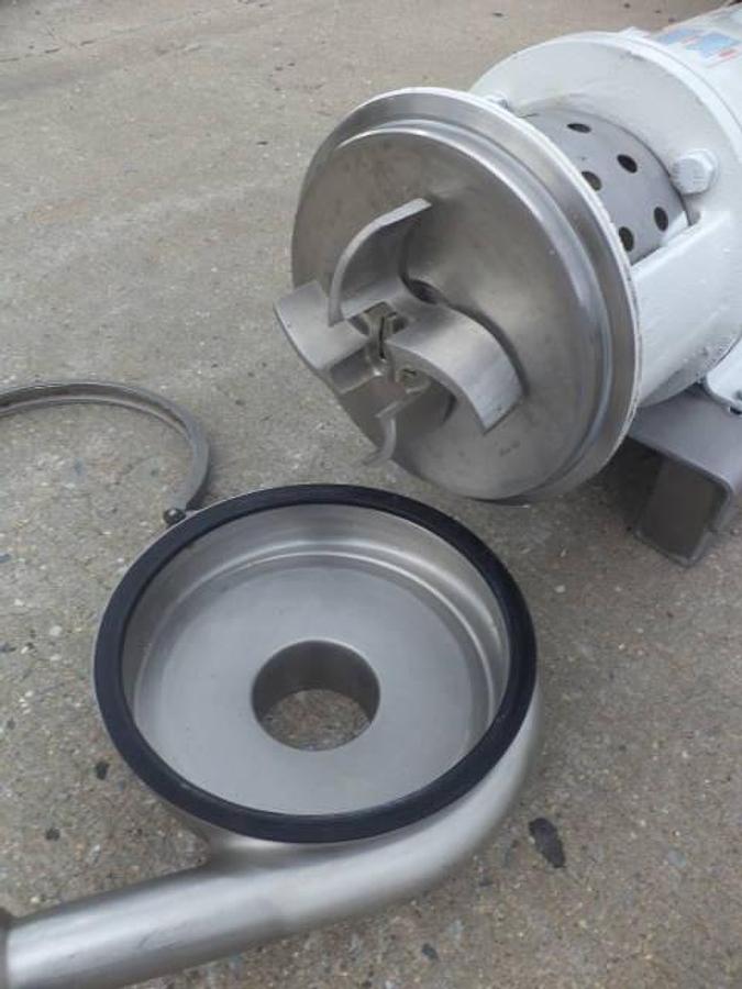 Used APV 3 In. X 2 In. Stainless  Steel Sanitary Centrifugal Pump