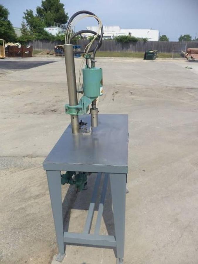 Used JG Bench Top Air Operated Crimper