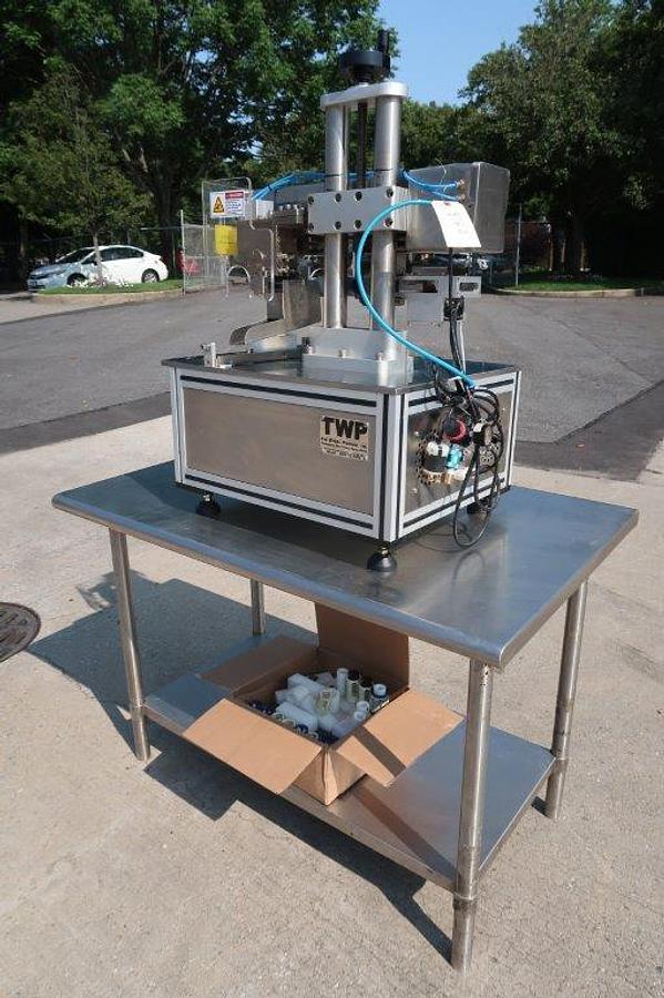 Used TWP Semi-Automatic Ultrasonic Tube Sealer & Trimmer