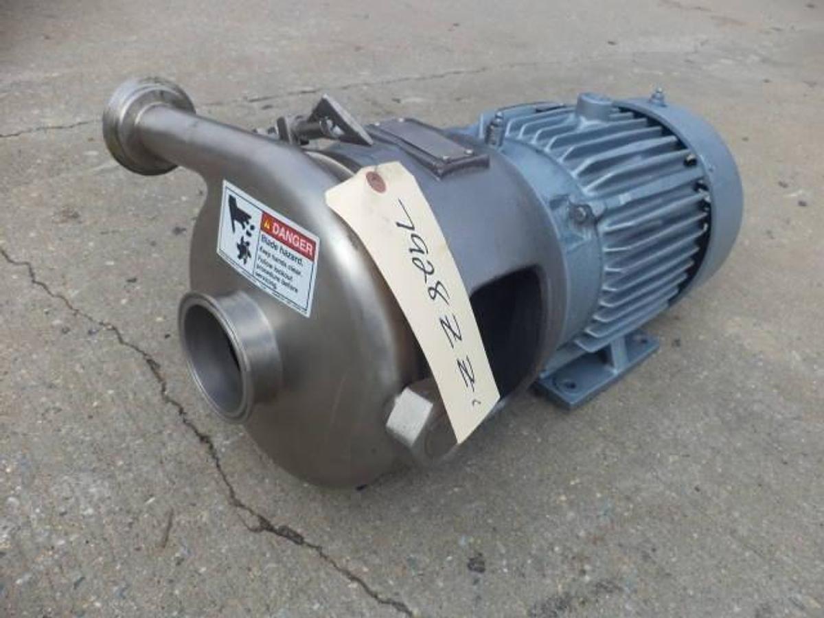 Used Crepaco 3 in. x 3 in. SS Centrifugal Pump, 5HP