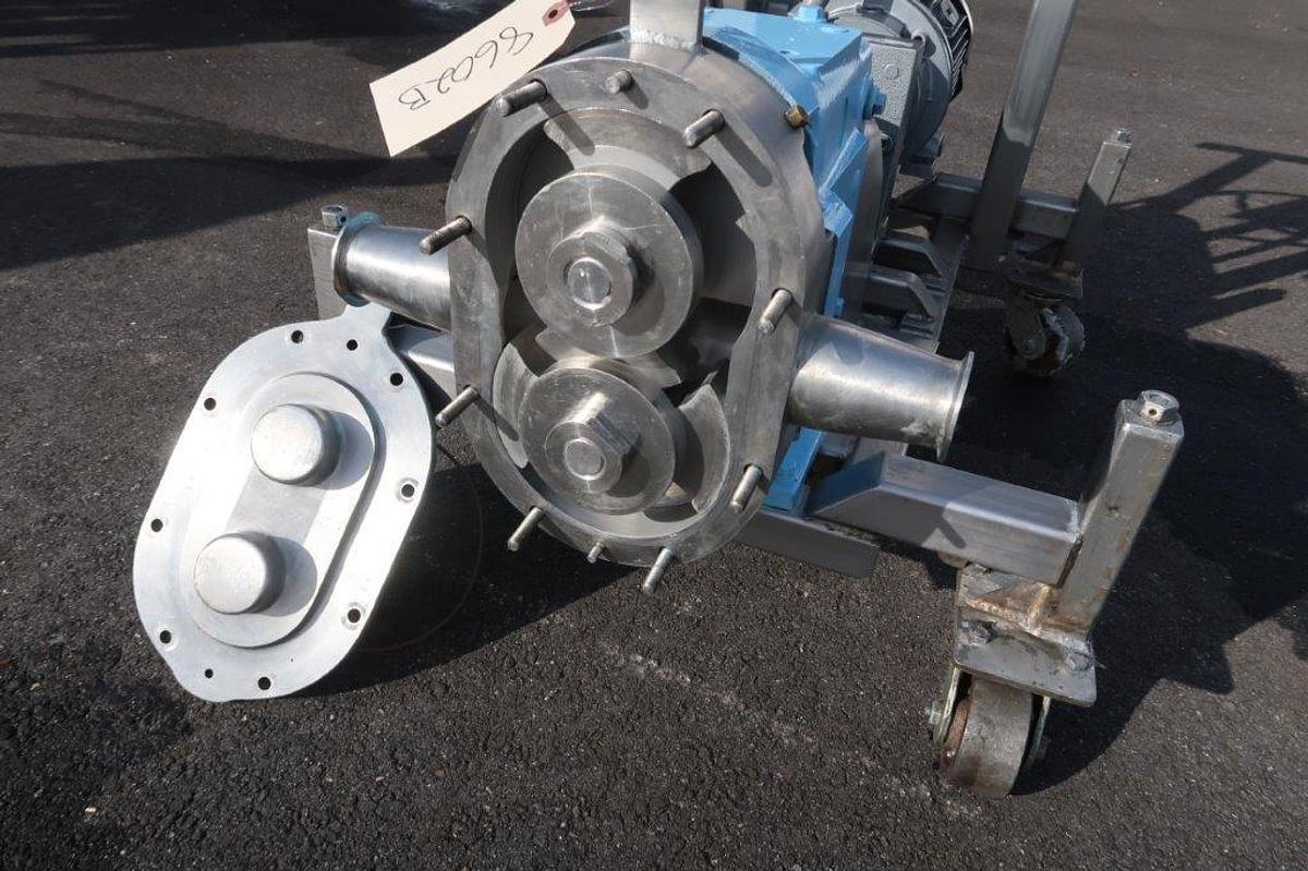 Used Waukesha/Cherry Burrell 060 Positive Displacement Pump, Variable Frequency Drive