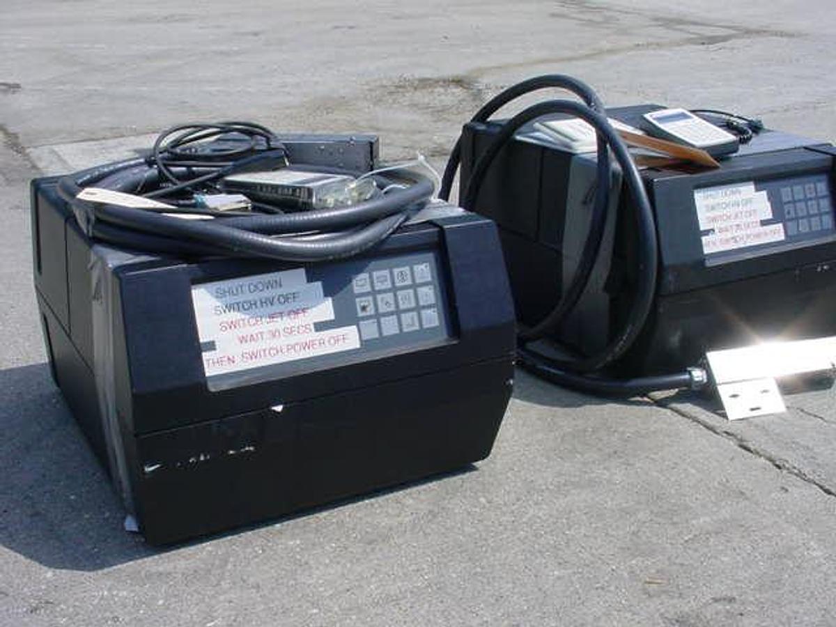 Used Domino Amjet Ink Jet Printers (2)