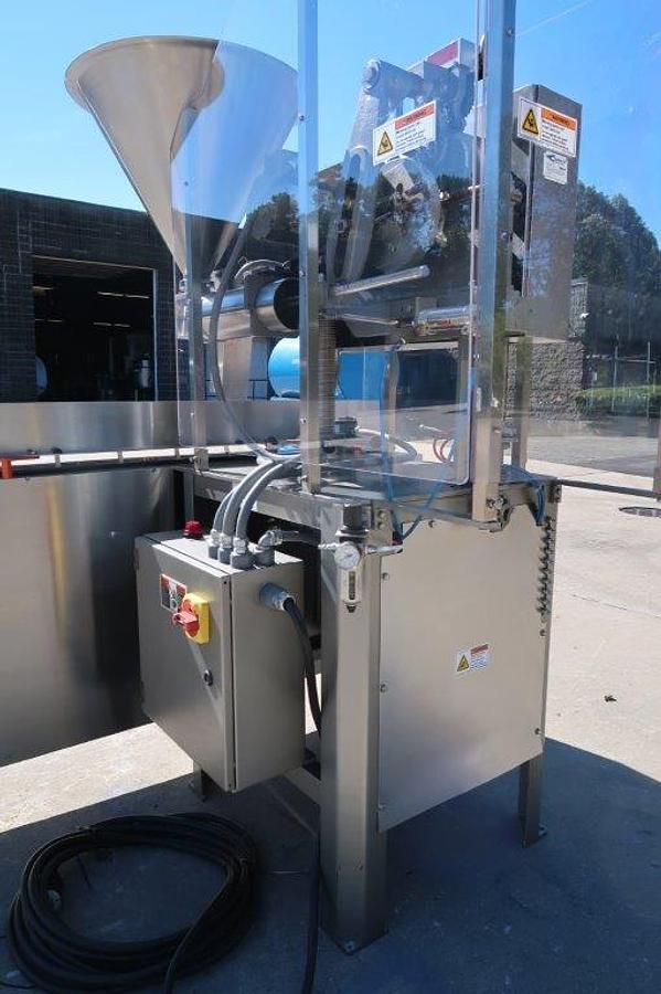 Used Cozzoli Single Head Fully Automatic Piston Filler, up to 72 ounces, Mfd. 2017