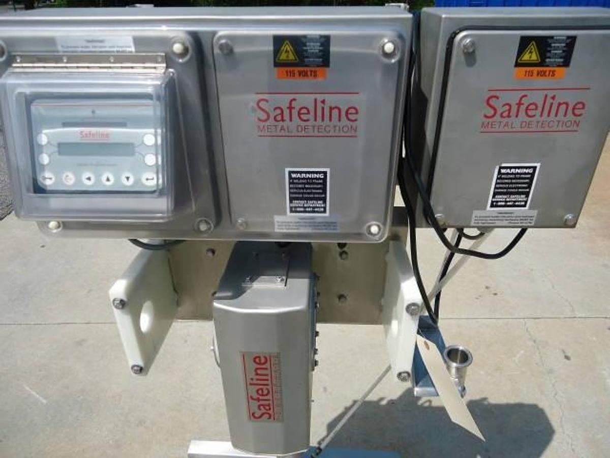 Used Safeline 4 In. Pipeline Metal Detector, Portable